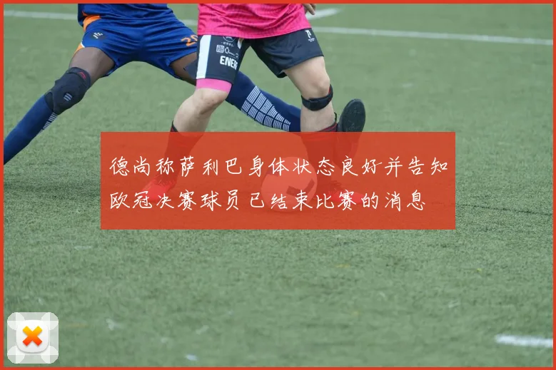 德尚称萨利巴身体状态良好并告知欧冠决赛球员已结束比赛的消息
